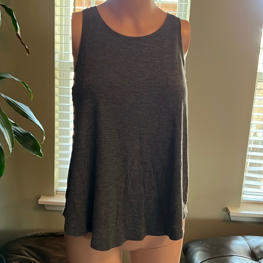 Mudd dark gray, tank top. Size S. Women/juniors.